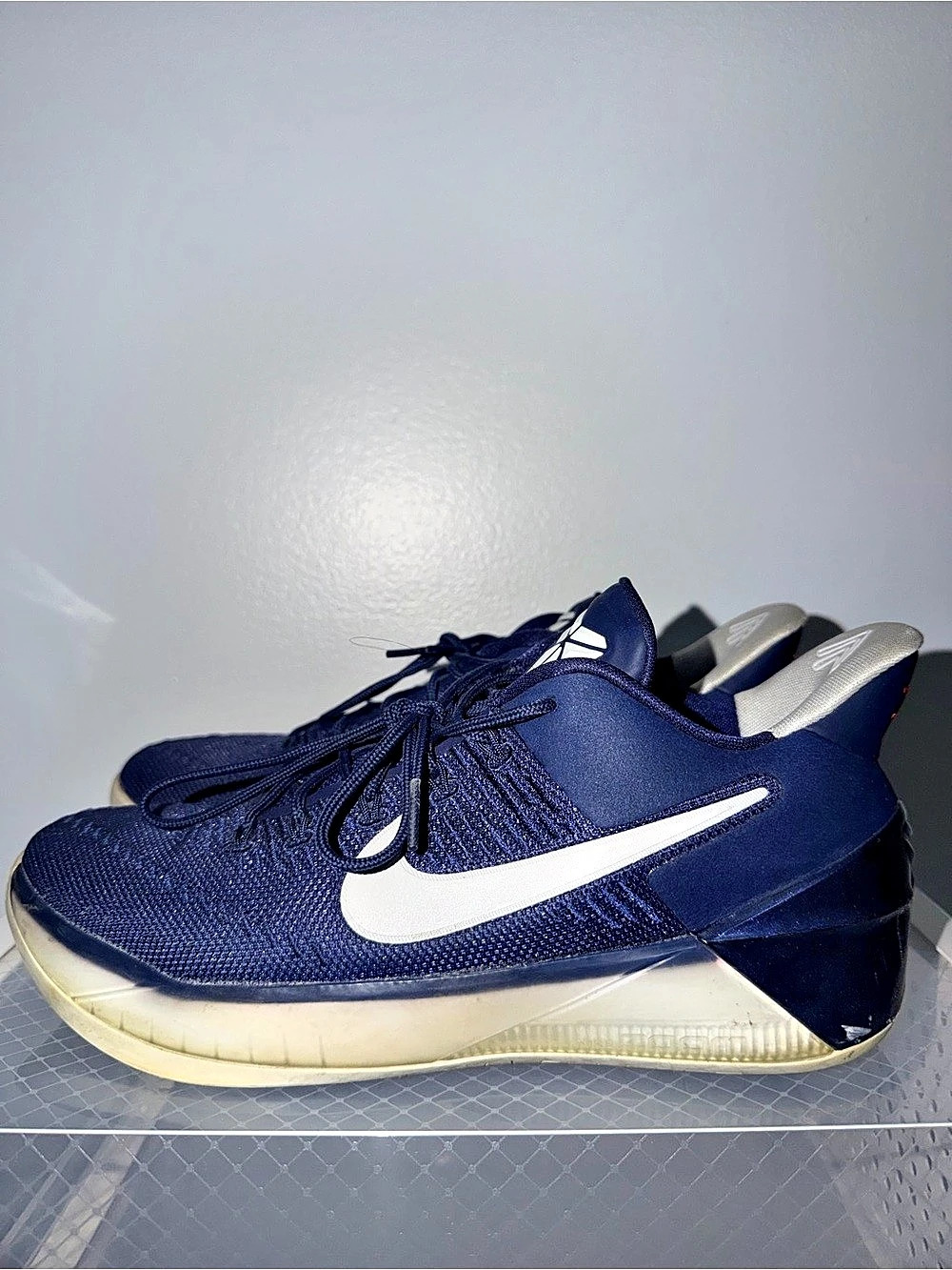 Nike Kobe A.D. Midnight Navy Athletic Shoes Blue & White
